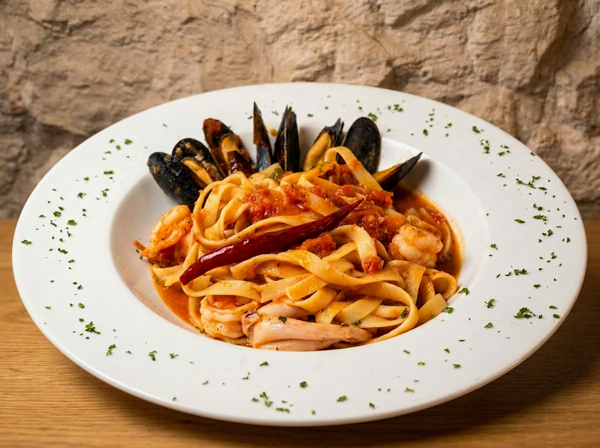 Fettuccini al Capitano